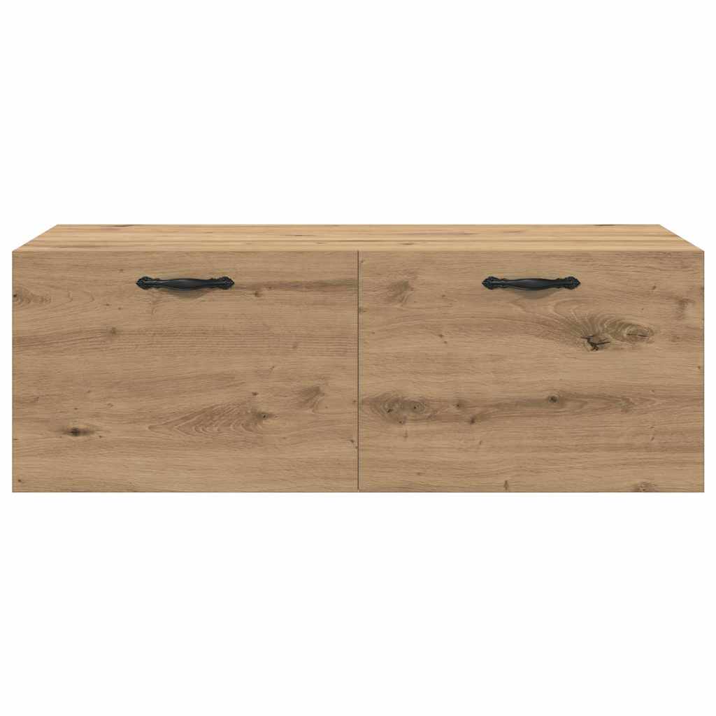 Vegghengt skap Artisan Eik 100 x 36,5 x 35 cm Konstruert tre