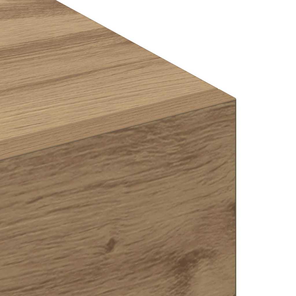 Vegghengt skap 100 x 36,5 x 35 cm Konstruert tre Artisan Eik