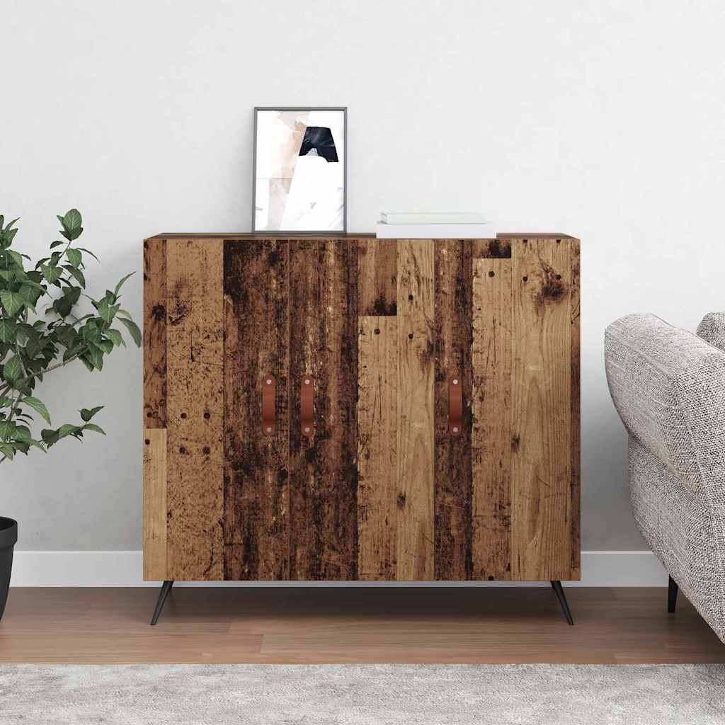 Serviesskap Gammelt tre 89,5 x 34 x 80 cm Konstruert tre