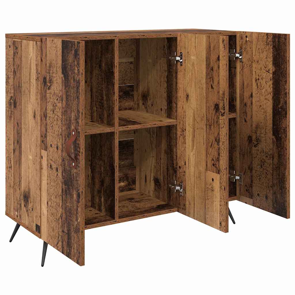 Serviesskap Gammelt tre 89,5 x 34 x 80 cm Konstruert tre