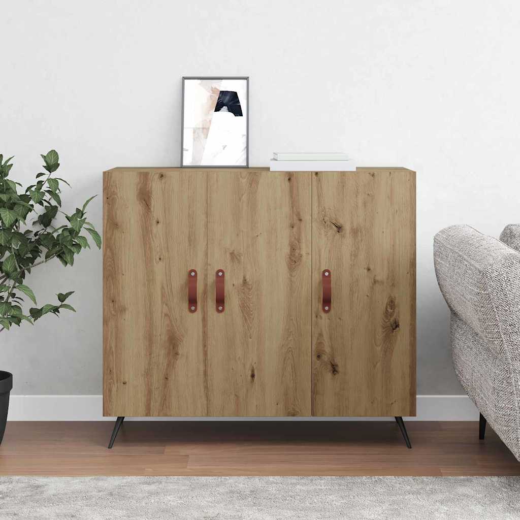 Serviesskap Artisan Eik 89,5 x 34 x 80 cm Konstruert tre
