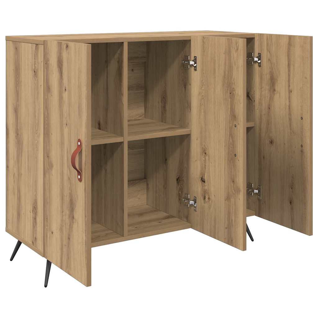 Serviesskap Artisan Eik 89,5 x 34 x 80 cm Konstruert tre