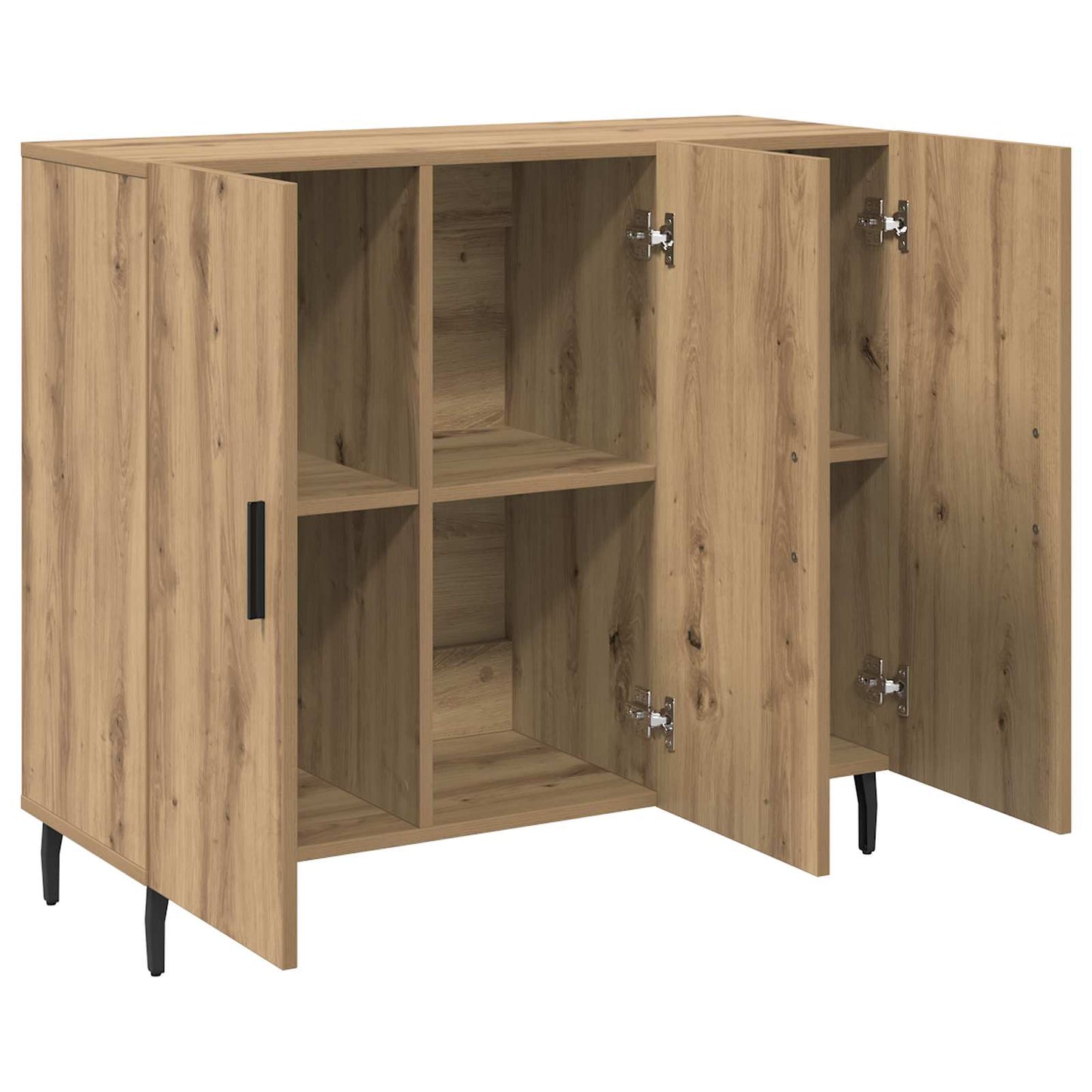Serviesskap Artisan Eik 90 x 34 x 80 cm Konstruert tre