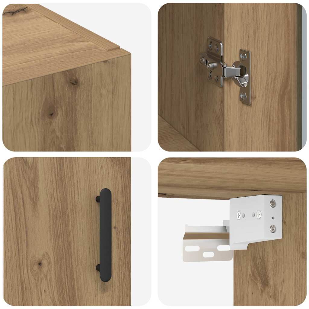 Serviesskap Artisan Eik 69,5 x 34 x 90 cm Konstruert tre