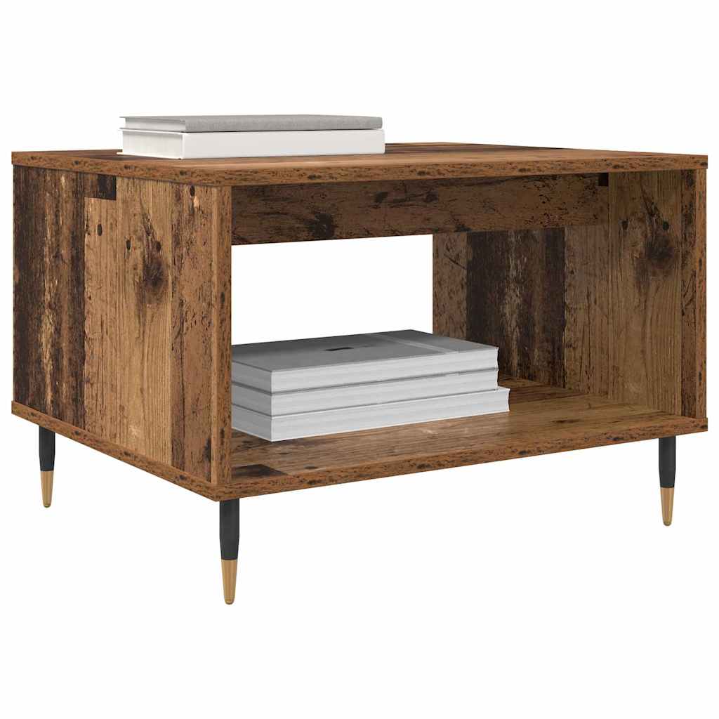 Kaffebord Gammelt tre 60 x 50 x 40 cm Konstruert tre