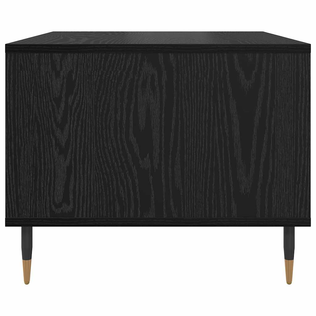 Kaffebord Svart eik 60 x 50 x 40 cm Konstruert tre