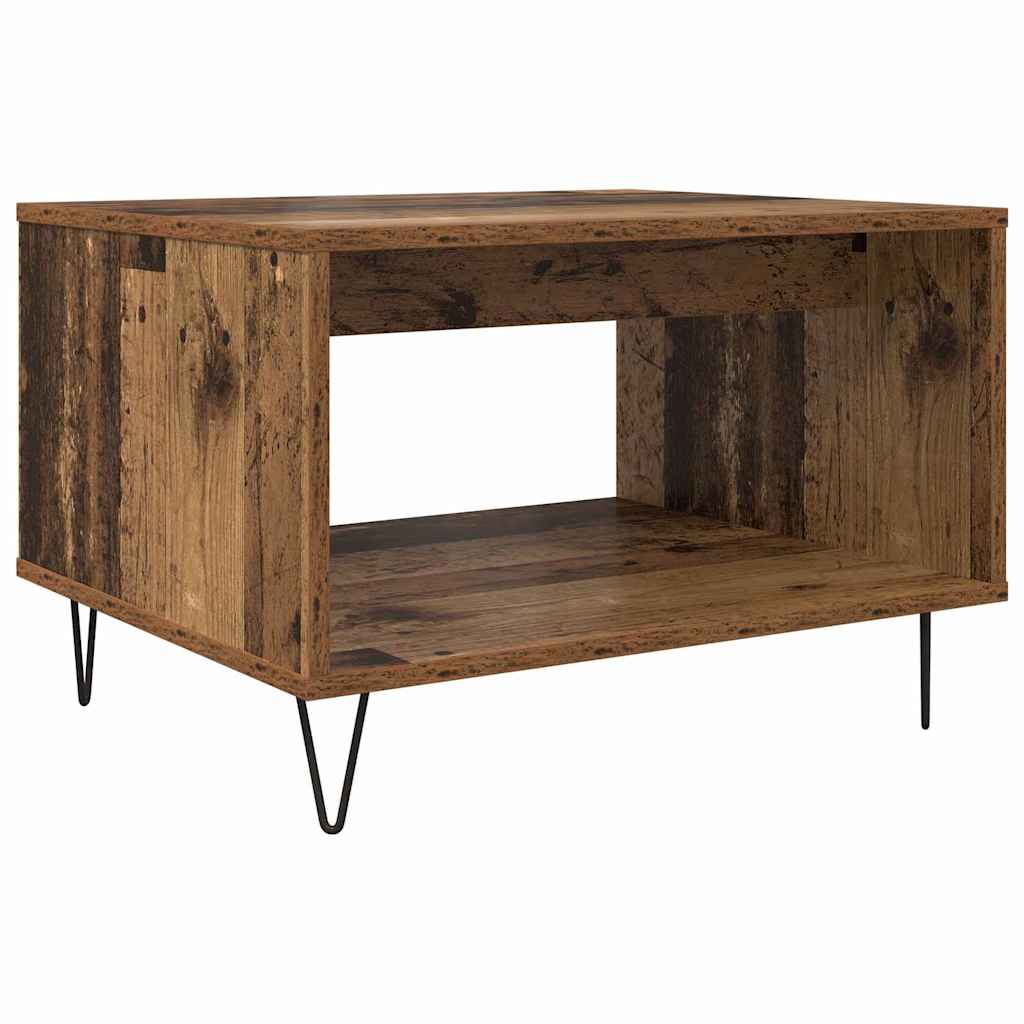 Kaffebord Gammelt tre 60 x 50 x 40 cm Konstruert tre