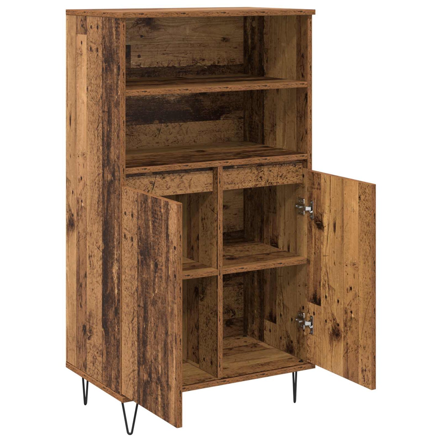 Høyskap Brun 60 x 36 x 110 cm Konstruert tre