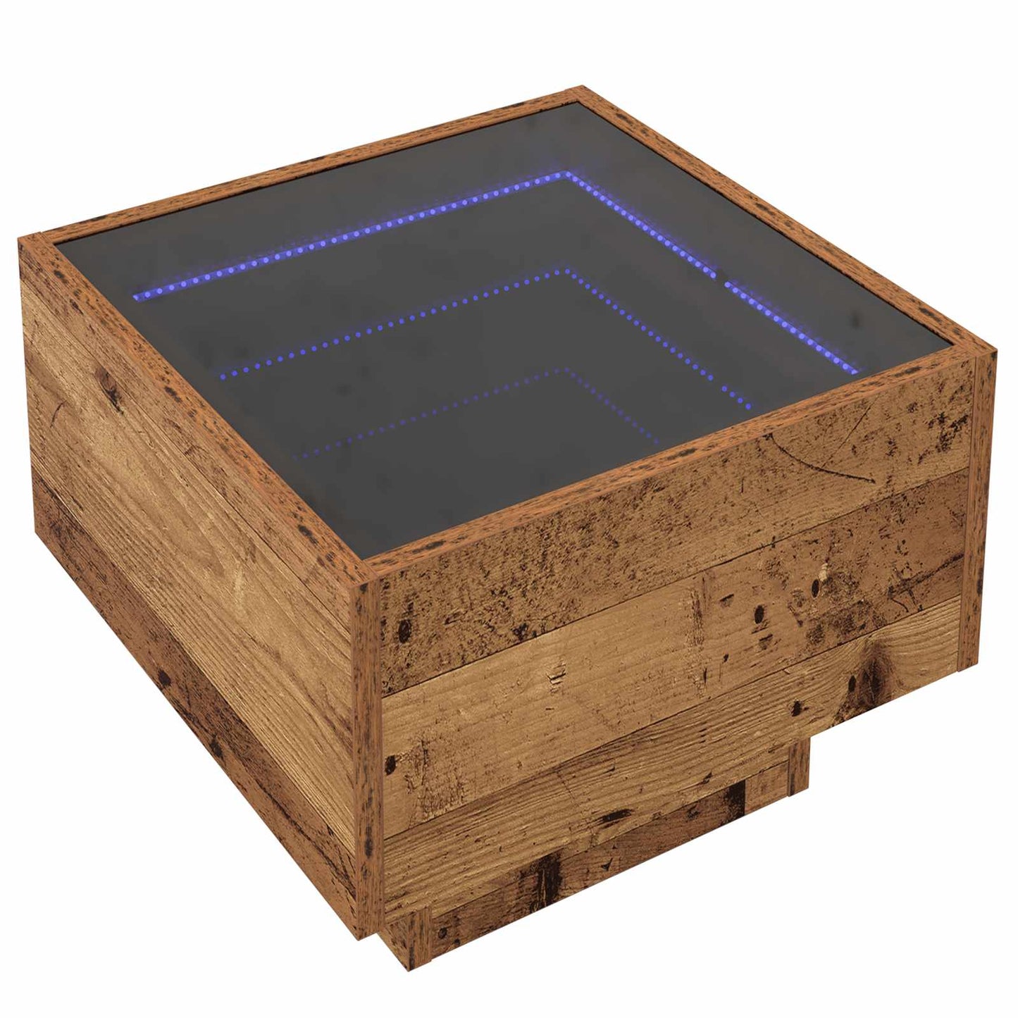 Kaffebord Gammelt tre 40 x 40 x 30 cm Konstruert tre