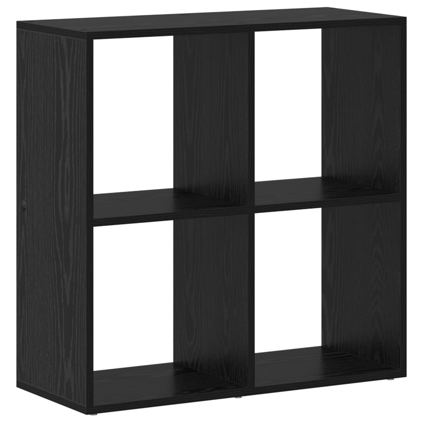Bokskap Svart Eik 69,5 x 29 x 69,5 cm Konstruert tre