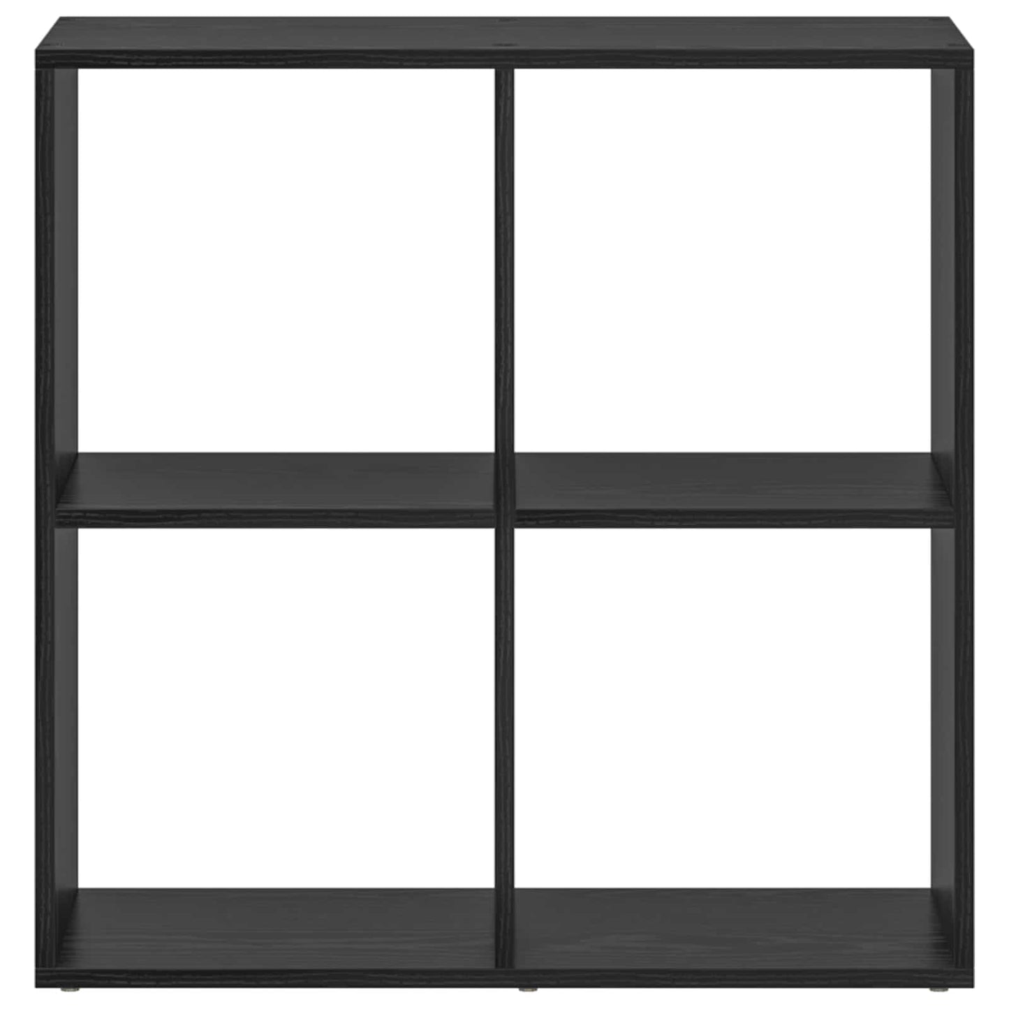 Bokskap Svart Eik 69,5 x 29 x 69,5 cm Konstruert tre
