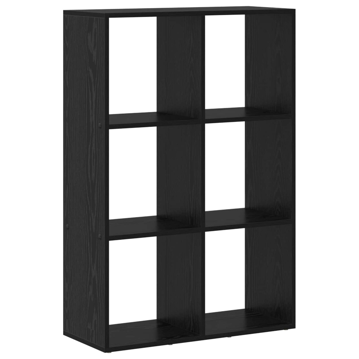 Bokskap Svart Eik 69,5 x 29 x 103,5 cm Konstruert tre