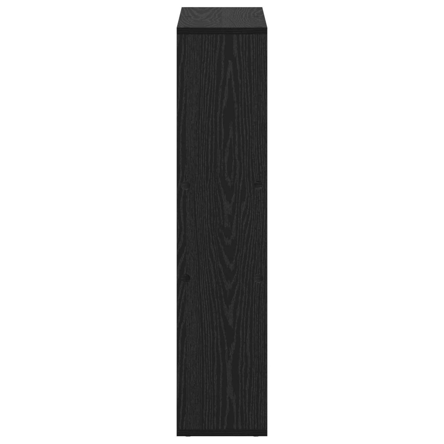 Bokskap Svart Eik 63 x 20 x 90 cm Konstruert tre
