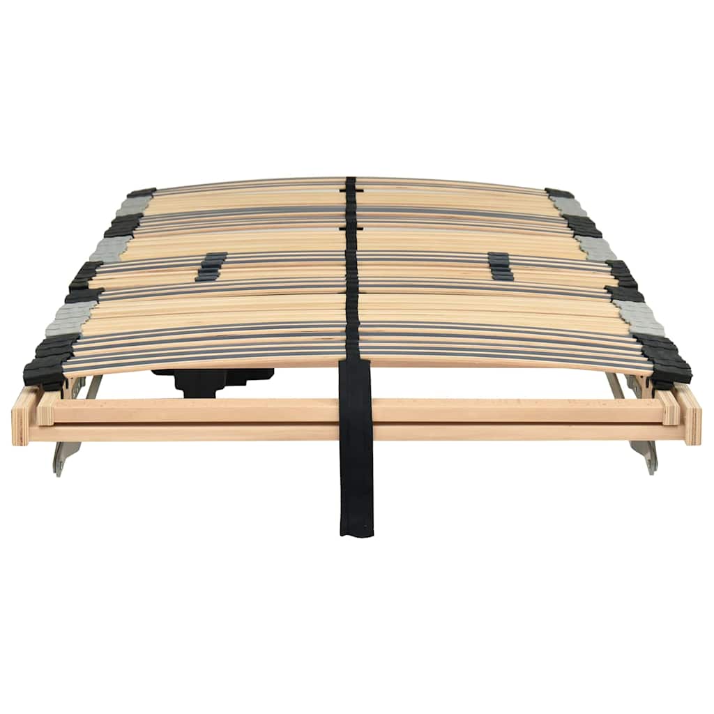 Lamelbunn Brun 70 x 190 cm Massiv bøketre