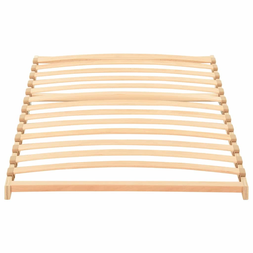 Lamelbunn Brun 70 x 190 cm Massiv bøketre