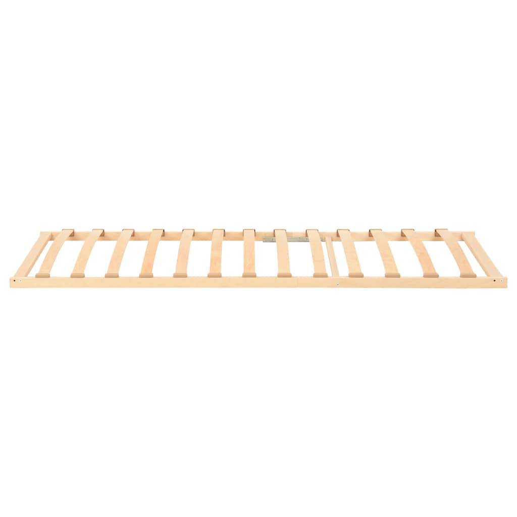 Lamelbunn Brun 70 x 190 cm Massiv bøketre