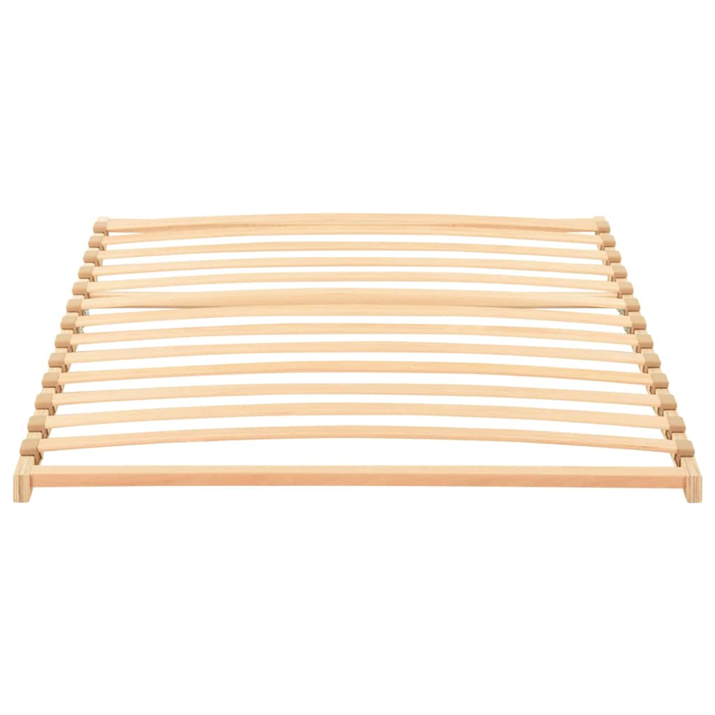 Lamelbunn Brun 100 x 190 cm Massiv bøketre