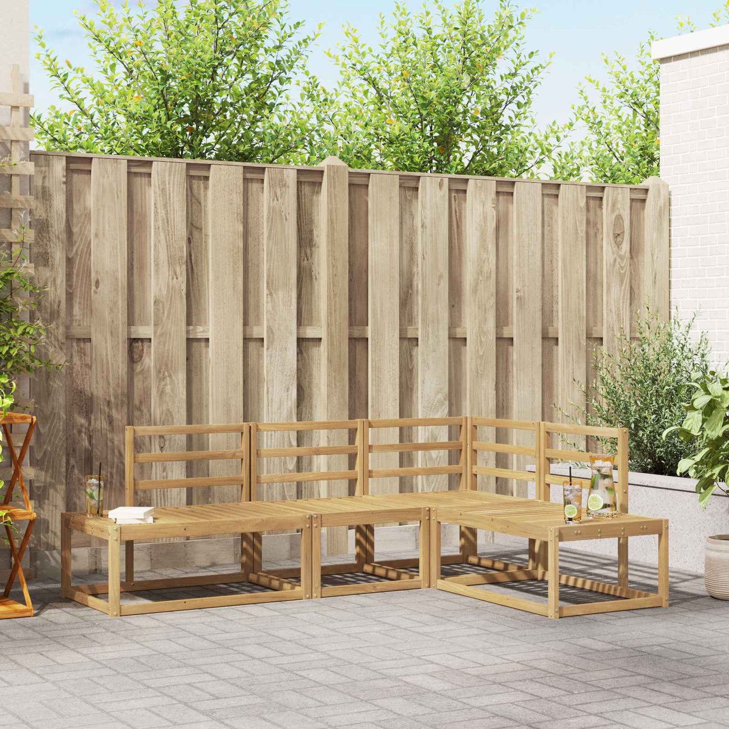 Utendørs sofa-sett