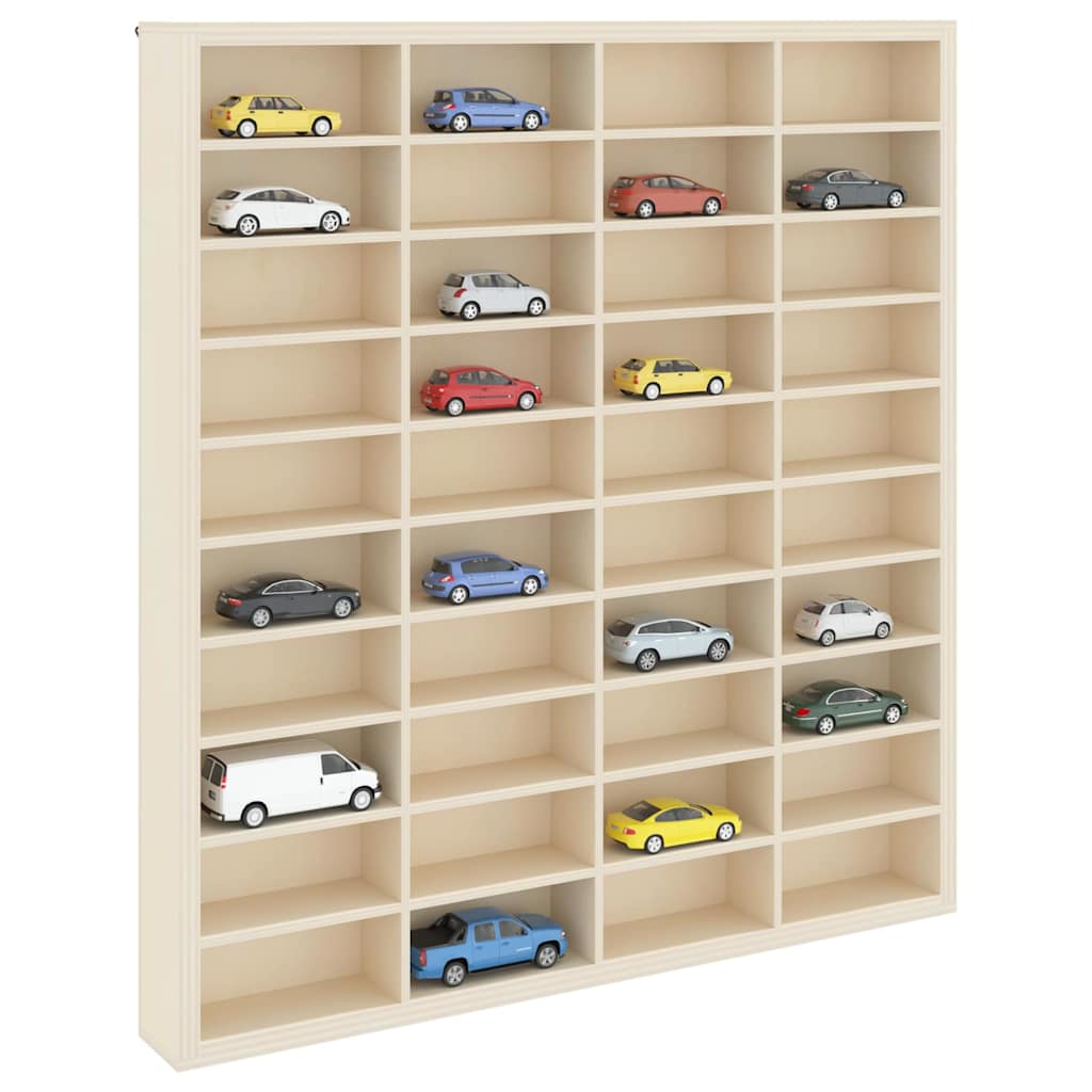 Veggdokumentdisplay Veggmontert Beige 40 x 4,5 x 43 cm