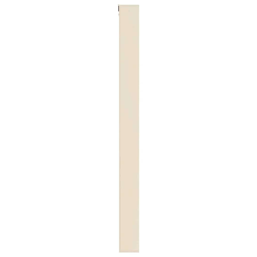 Veggdokumentdisplay Beige 98 x 4,5 x 55 cm Konstruert tre