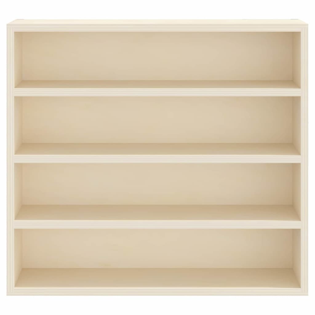 Veggdokumentdisplay Beige 40 x 8,5 x 37 cm Konstruert tre
