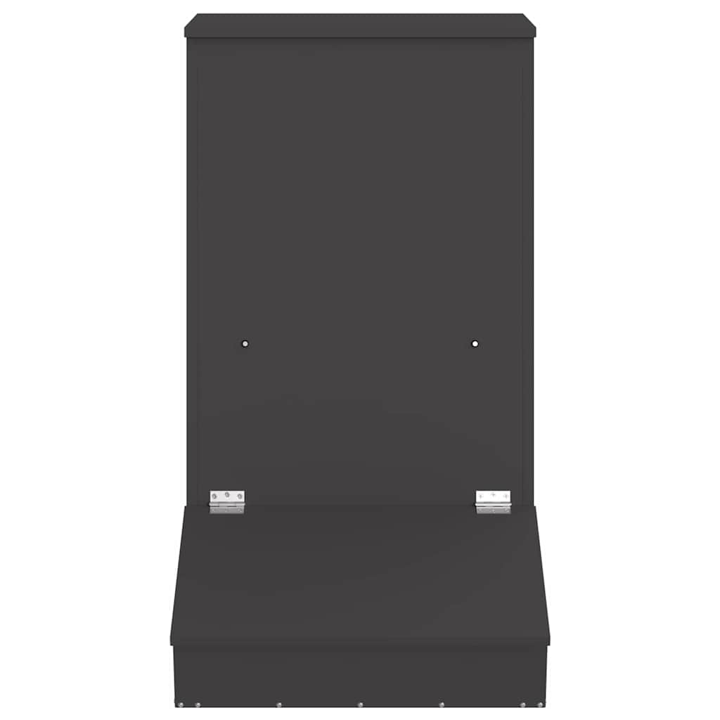 Fôringsautomat for Svin Svart 55 x 51 x 91,5 cm