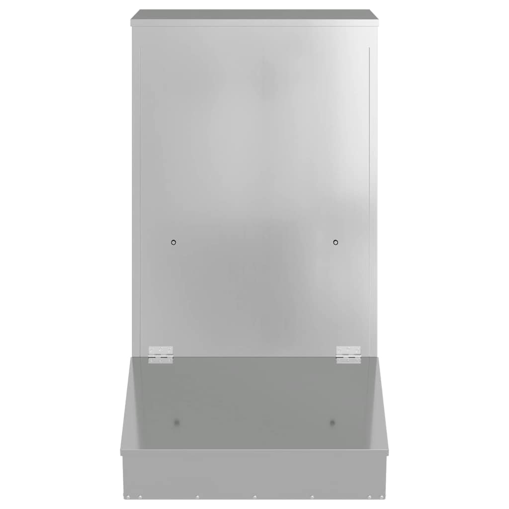 Fôringsautomat for Svin sølv 55 x 51 x 91,5 cm Galvanisert Stål