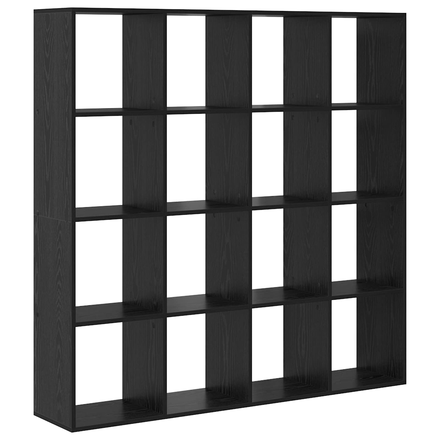 Bokskap Svart Eik 137,5 x 29 x 137,5 cm Konstruert tre