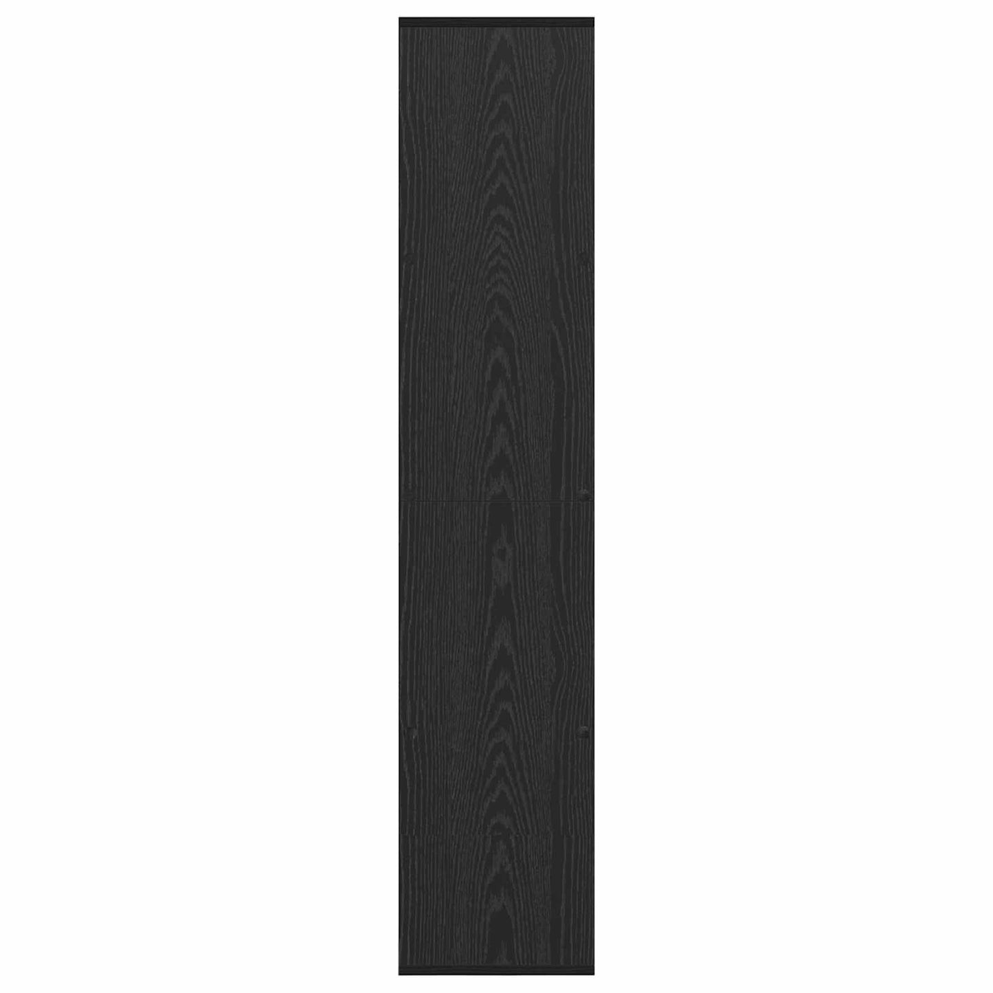Bokskap Svart Eik 132 x 29 x 141,5 cm Konstruert tre