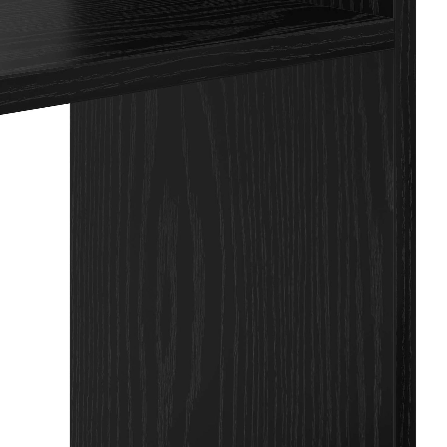 Bokskap Svart Eik 92 x 29 x 188 cm Konstruert tre