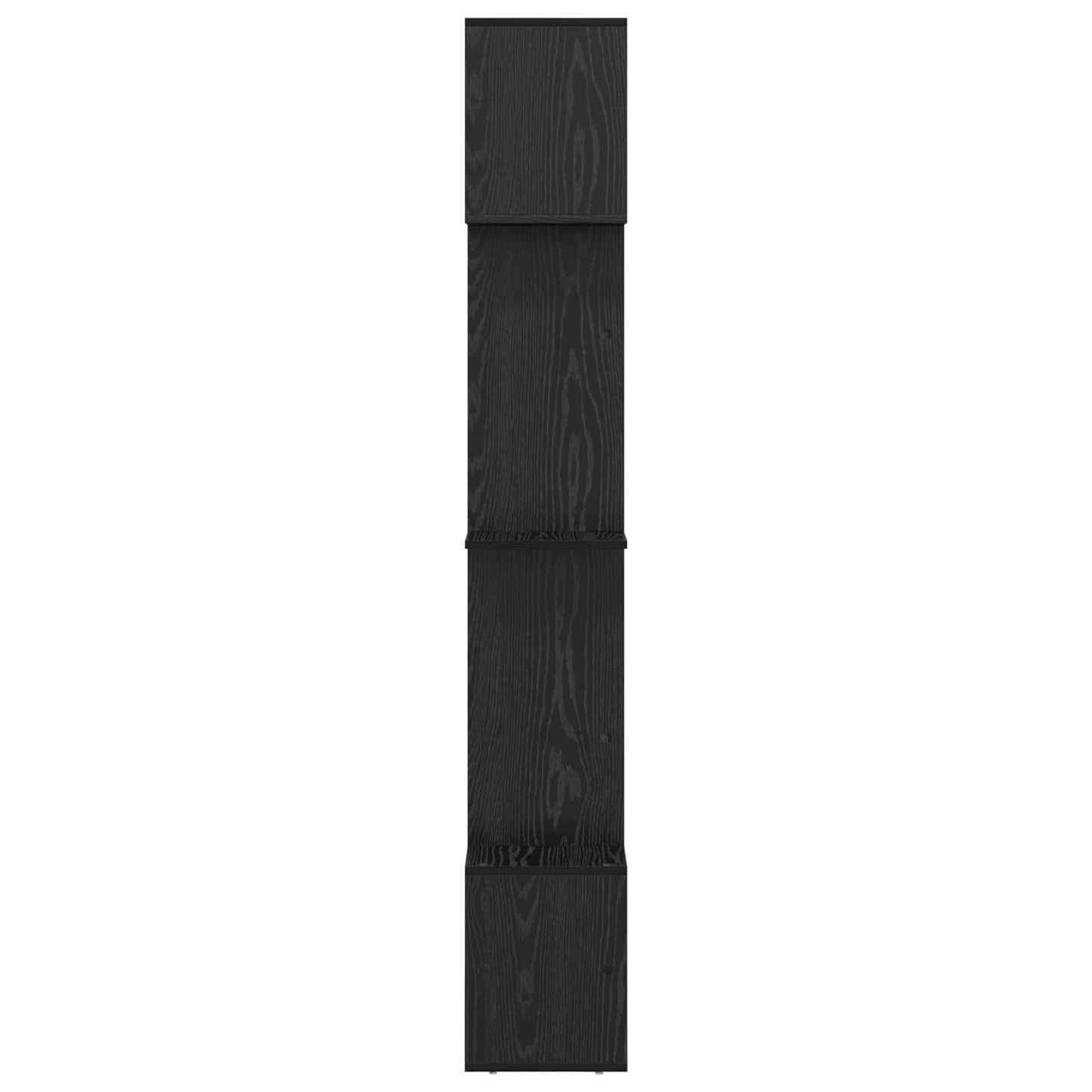 Bokskap Svart Eik 92 x 29 x 188 cm Konstruert tre