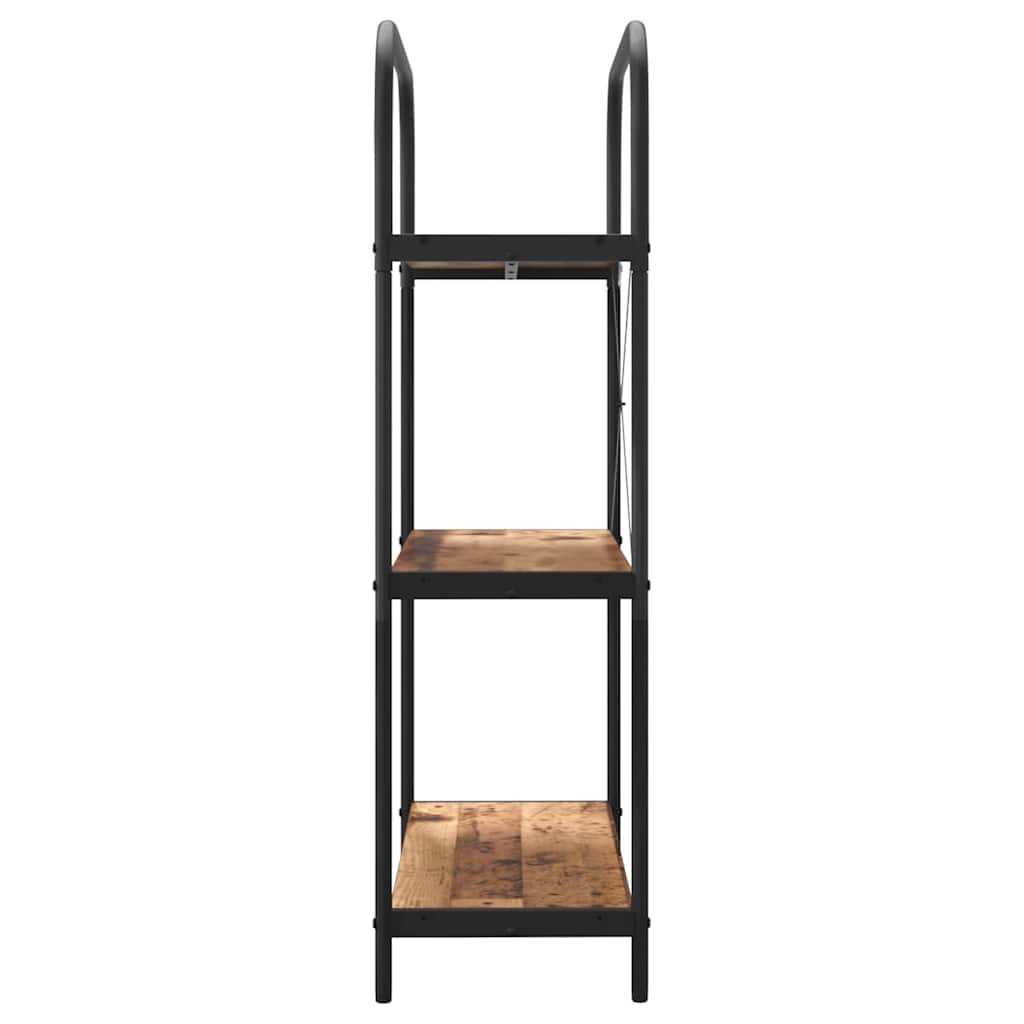 Bokhylle Gammelt tre 80 x 30 x 109 cm Konstruert tre