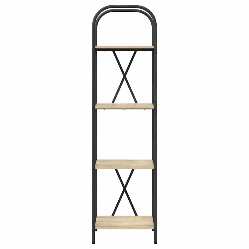 Bokhylle Sonoma eik 40 x 30 x 146 cm Konstruert tre