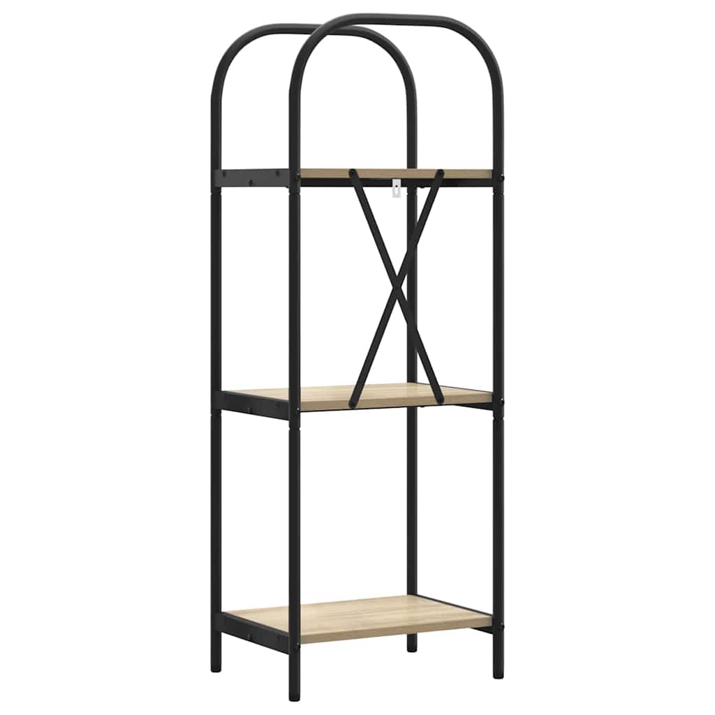 Bokhylle Sonoma eik 40 x 30 x 109 cm Konstruert tre