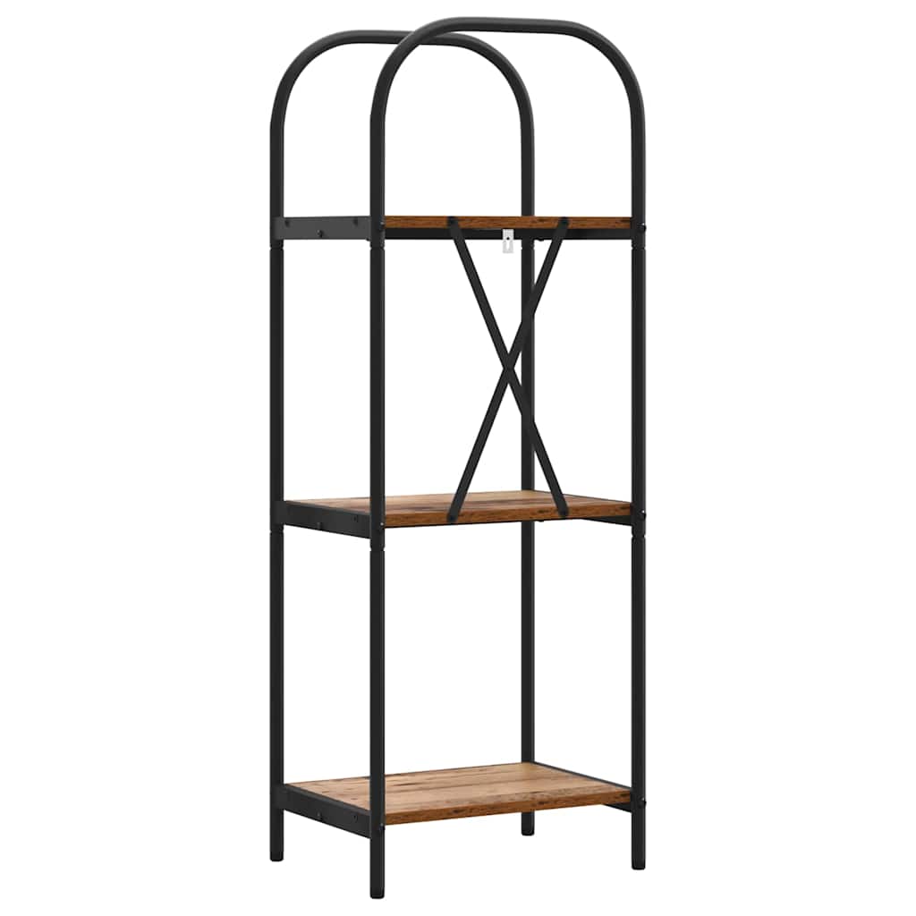Bokhylle Gammelt tre 40 x 30 x 109 cm Konstruert tre