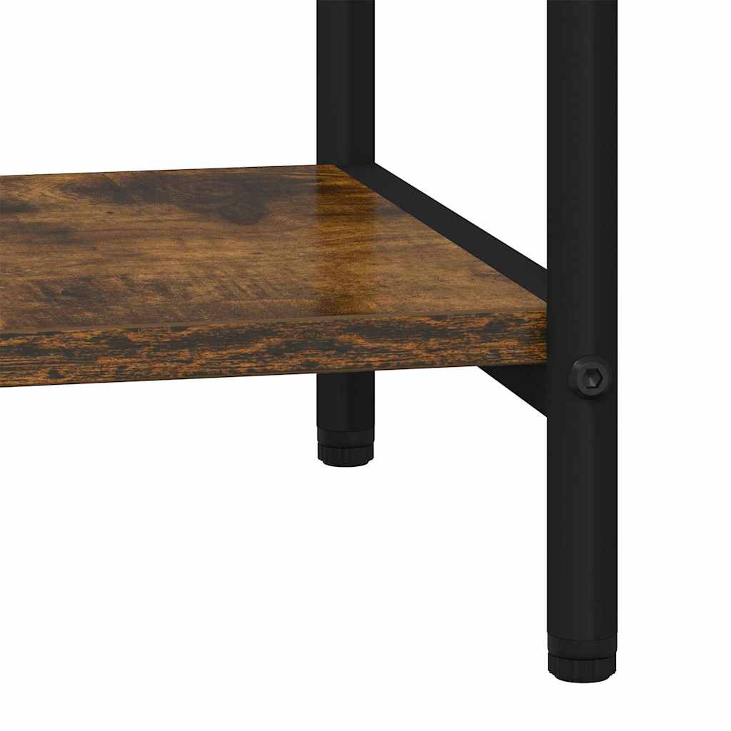 Bokhylle Røkt eik 80 x 30 x 183 cm Konstruert tre