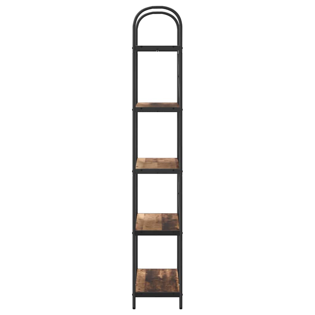 Bokhylle Gammelt tre 80 x 30 x 183 cm Konstruert tre