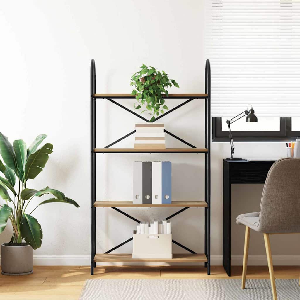 Bokhylle Artisan Eik 80 x 30 x 146 cm Konstruert tre