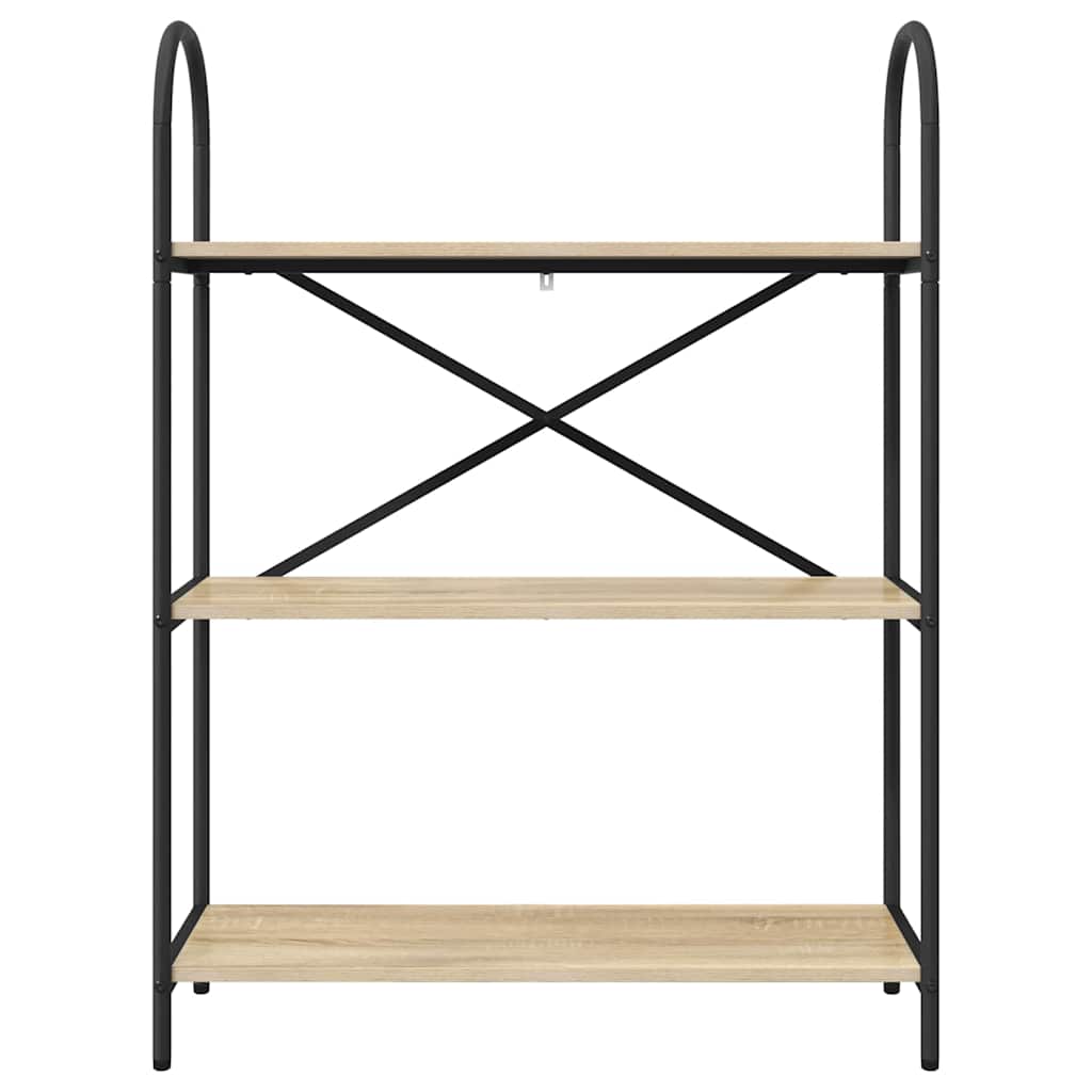 Bokhylle Sonoma eik 80 x 30 x 109 cm Konstruert tre