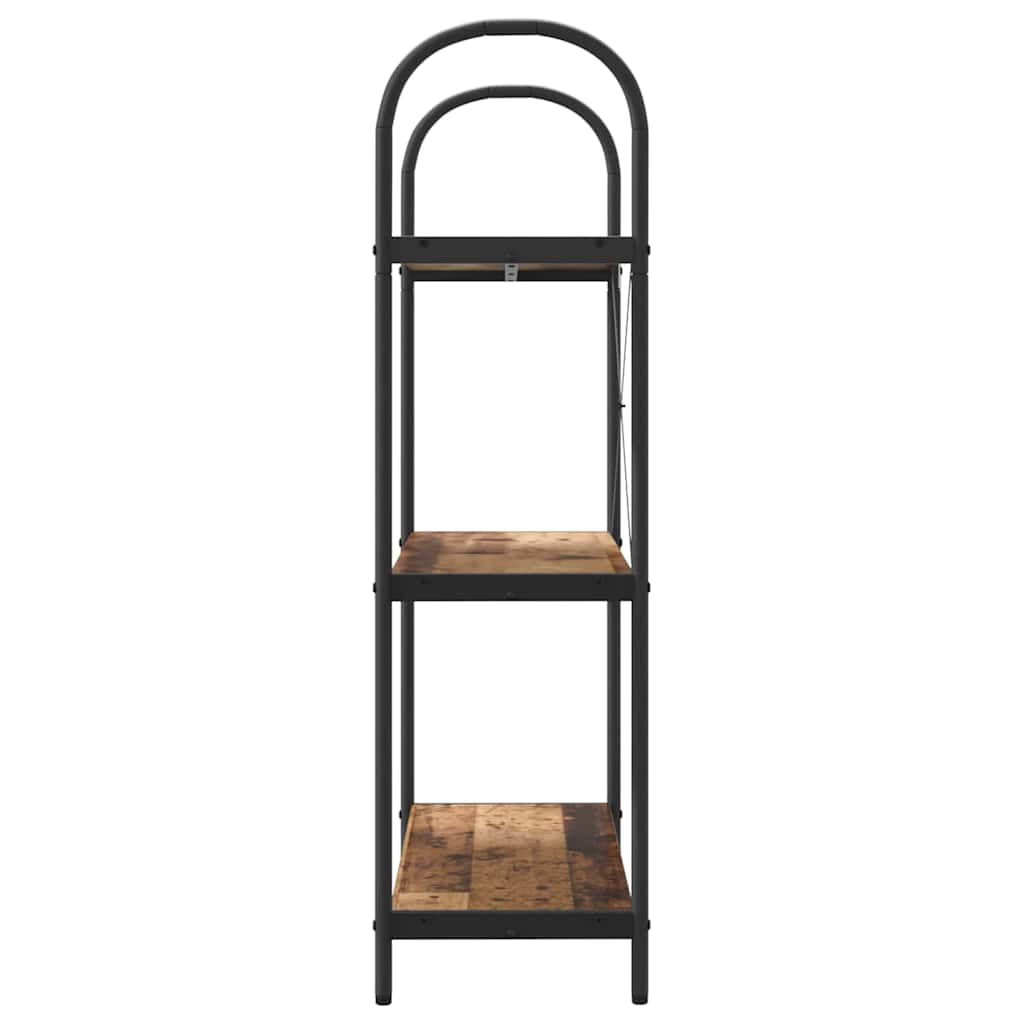 Bokhylle Gammelt tre 80 x 30 x 109 cm Konstruert tre