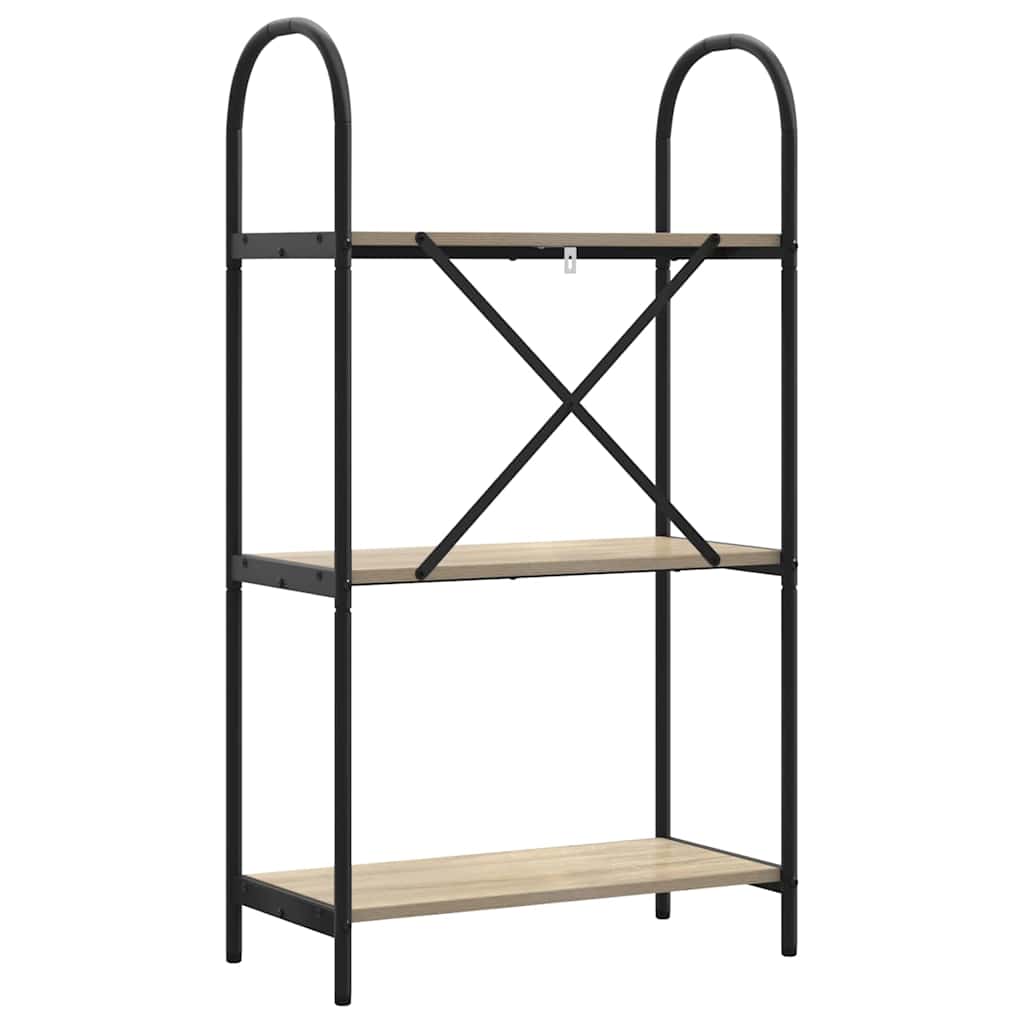 Bokhylle Sonoma eik 60 x 30 x 109 cm Konstruert tre