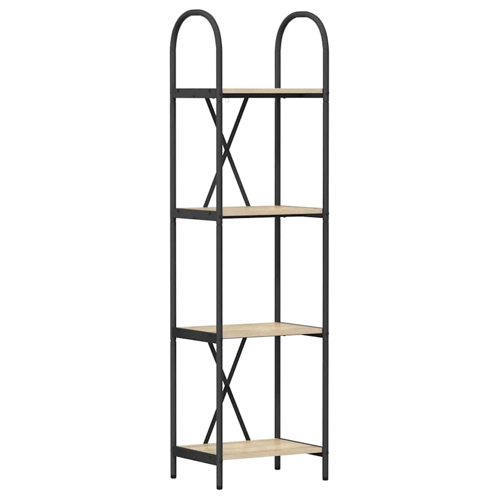 Bokhylle Sonoma eik 40 x 30 x 146 cm Konstruert tre