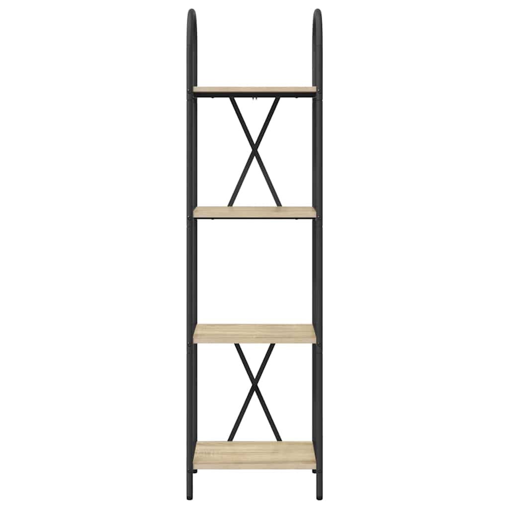 Bokhylle Sonoma eik 40 x 30 x 146 cm Konstruert tre