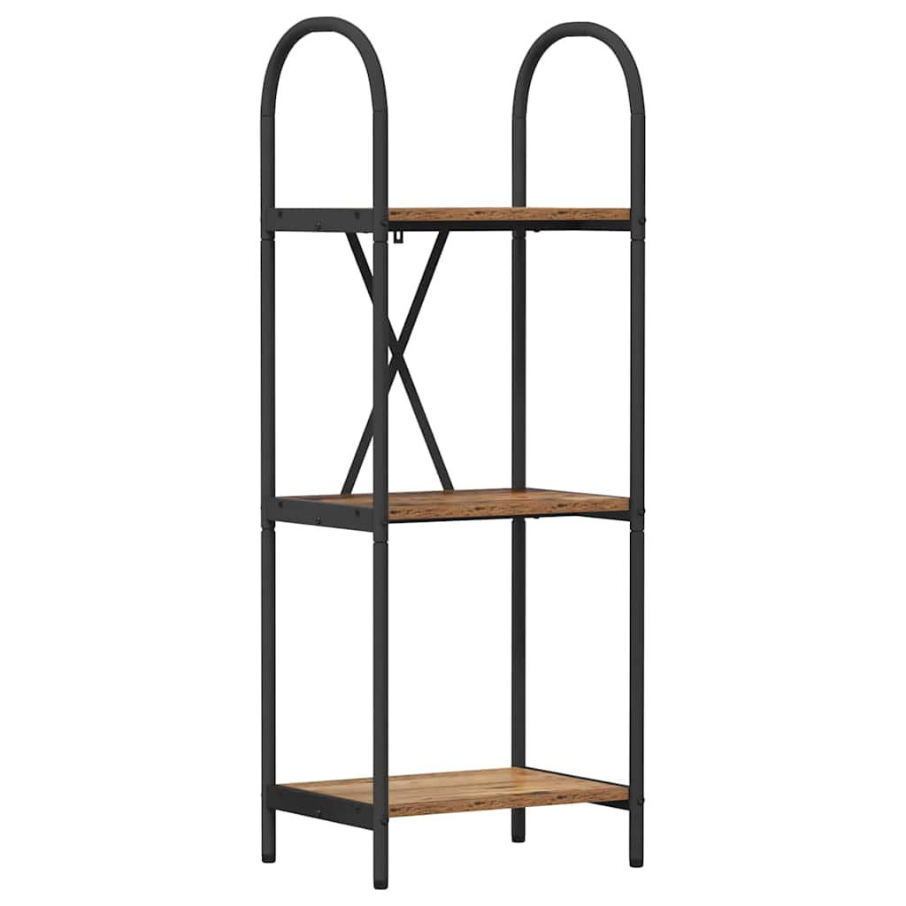 Bokhylle Gammelt tre 40 x 30 x 109 cm Konstruert tre