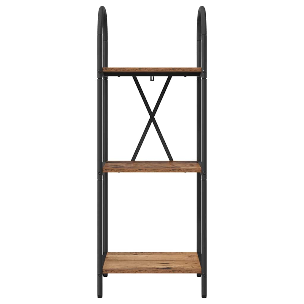Bokhylle Gammelt tre 40 x 30 x 109 cm Konstruert tre