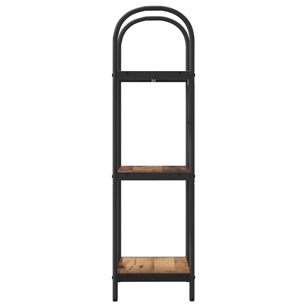 Bokhylle Gammelt tre 40 x 30 x 109 cm Konstruert tre