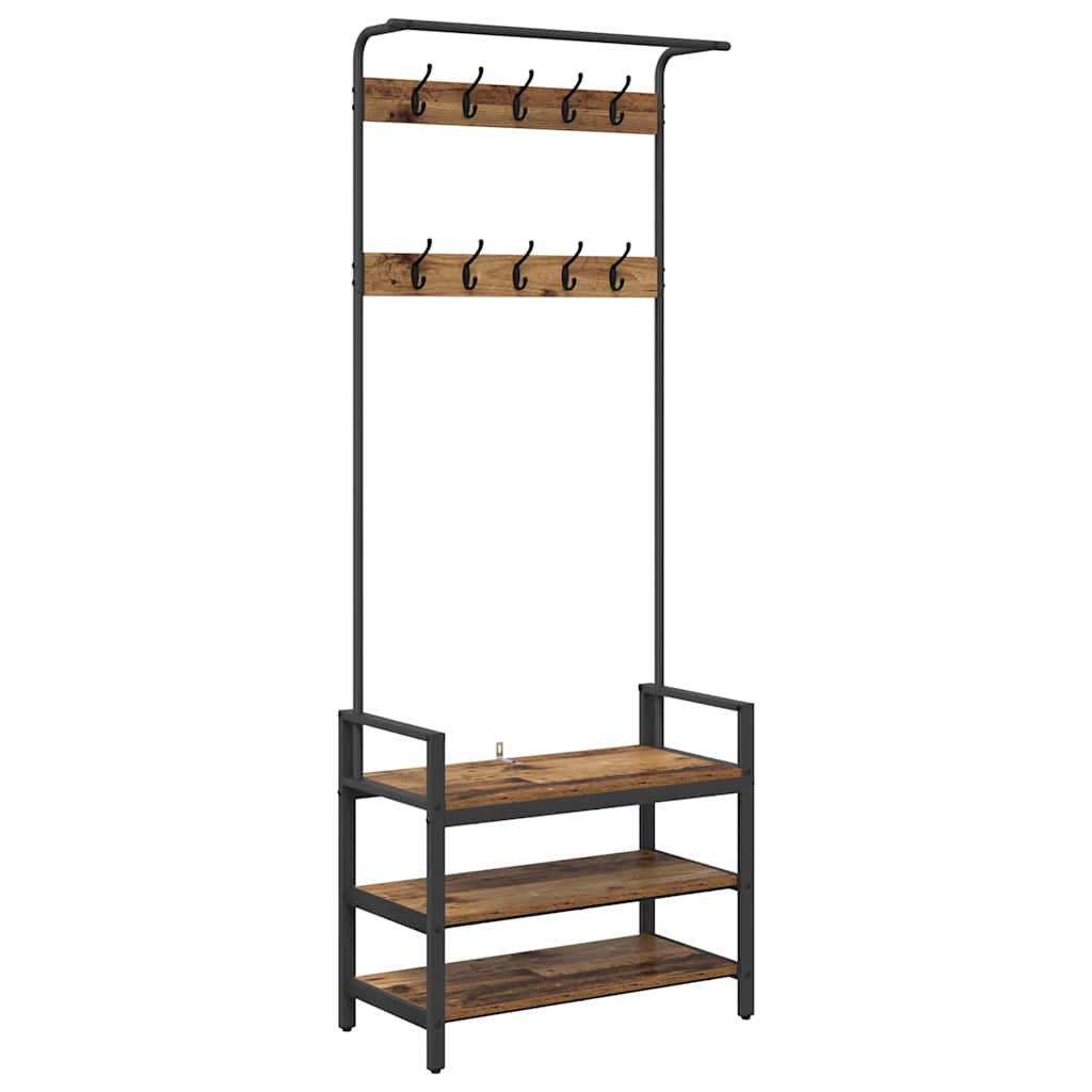 Kleshenger Gammelt tre 75 x 34 x 184 cm Konstruert tre