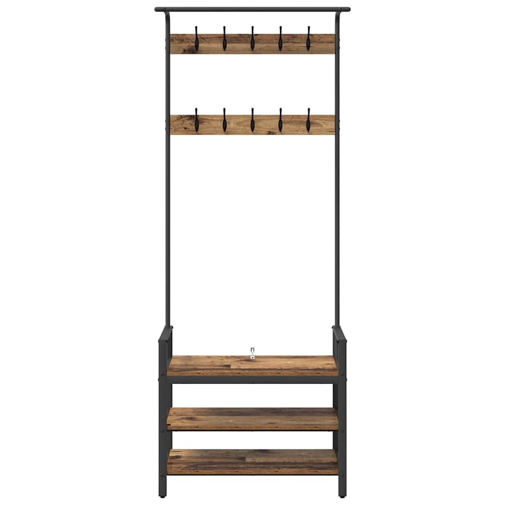 Kleshenger Gammelt tre 75 x 34 x 184 cm Konstruert tre