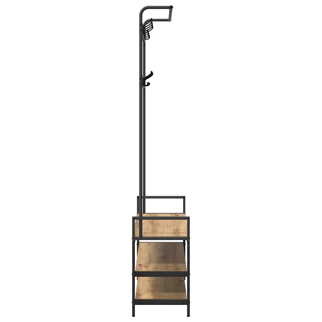 Kleshenger Artisan eik 95 x 34 x 184 cm Konstruert tre