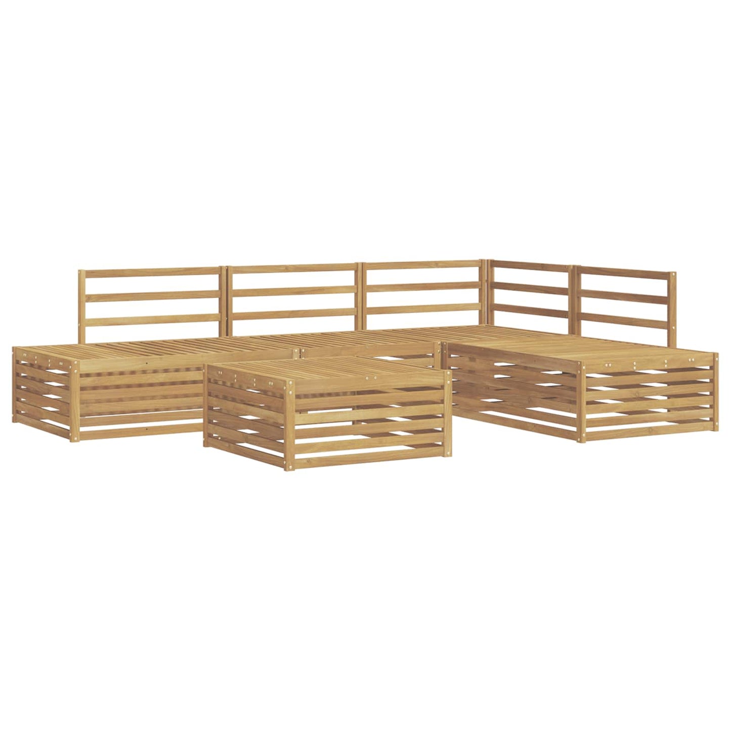 Utendørs sofa-sett 6 Stk